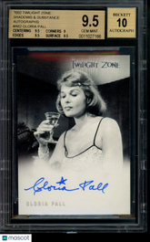 2002 Twilight Zone Shadows & Substance Gloria Pall Limited Auto BGS 9.5/10